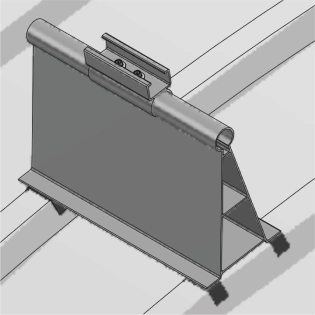 Sostegno per coperture industriali omnilevel