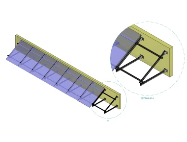 Frangisole - 1 Modulo verticale