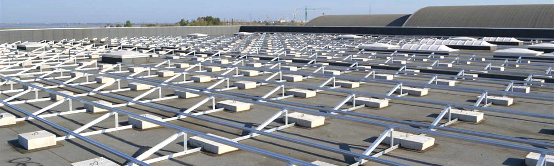 Profili in alluminio per impianto fotovoltaico